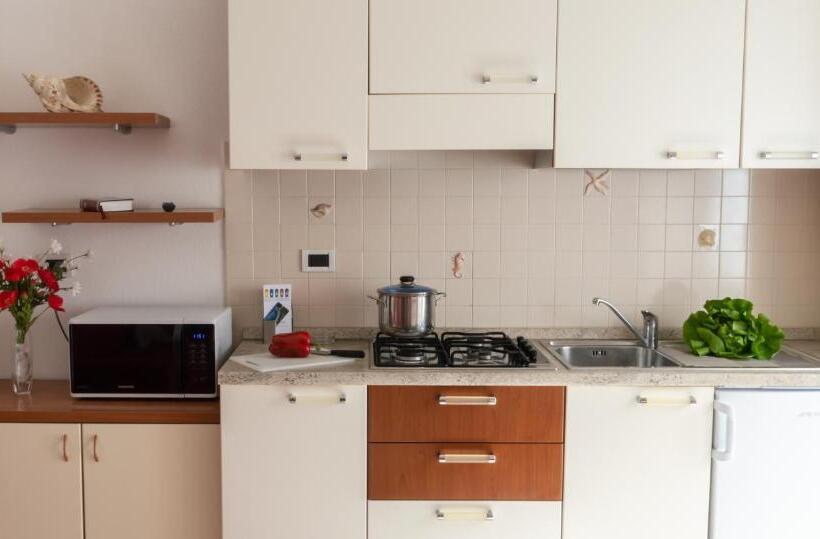 Апартаменты 1 Спальня с Террасой, Residence Italia