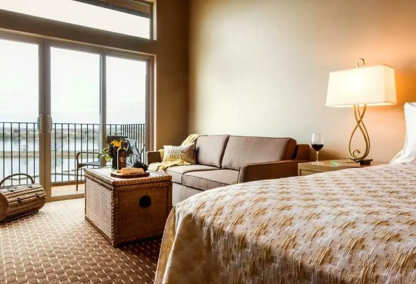 キングサイズベッドのスタンダードルーム, The Lodge At Columbia Point