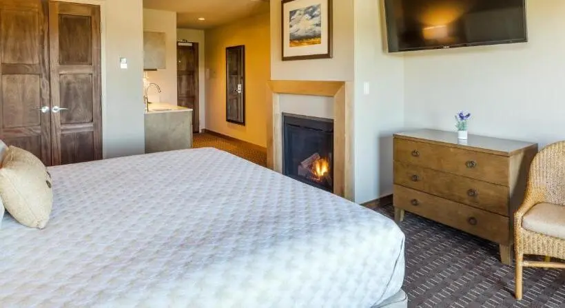 キングサイズベッドのデラックスルーム, The Lodge At Columbia Point