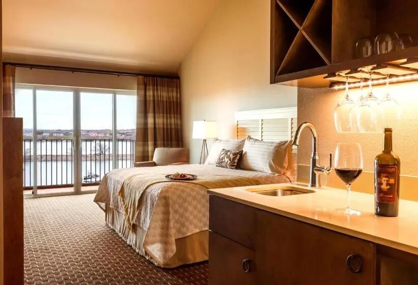 キングサイズベッドのスタンダードルーム, The Lodge At Columbia Point