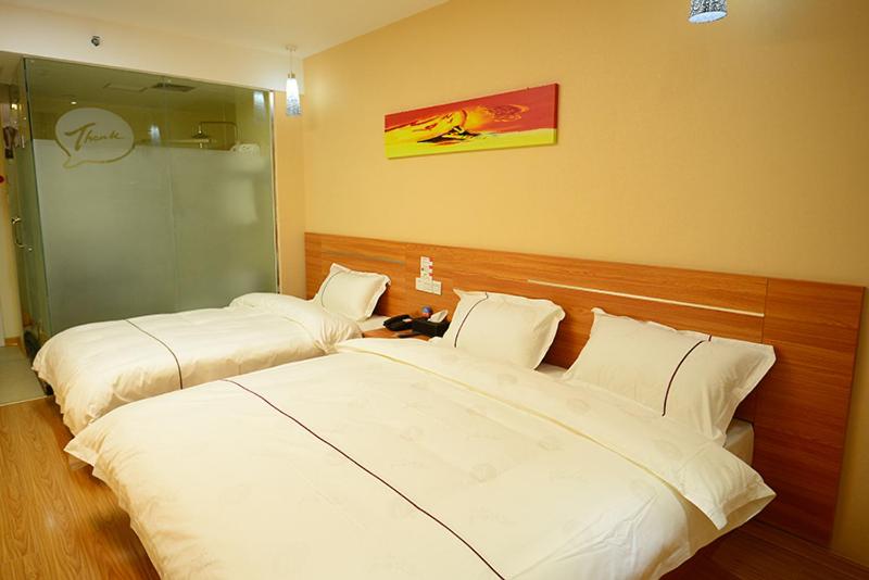 חדר משפחתי, Thank Inn Chain Hotel Shandong Binzhou Bus Station