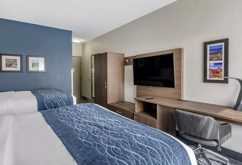 ２ダブルベッドのスタンダードルーム, Comfort Inn & Suites Troutville   Roanoke North   Daleville