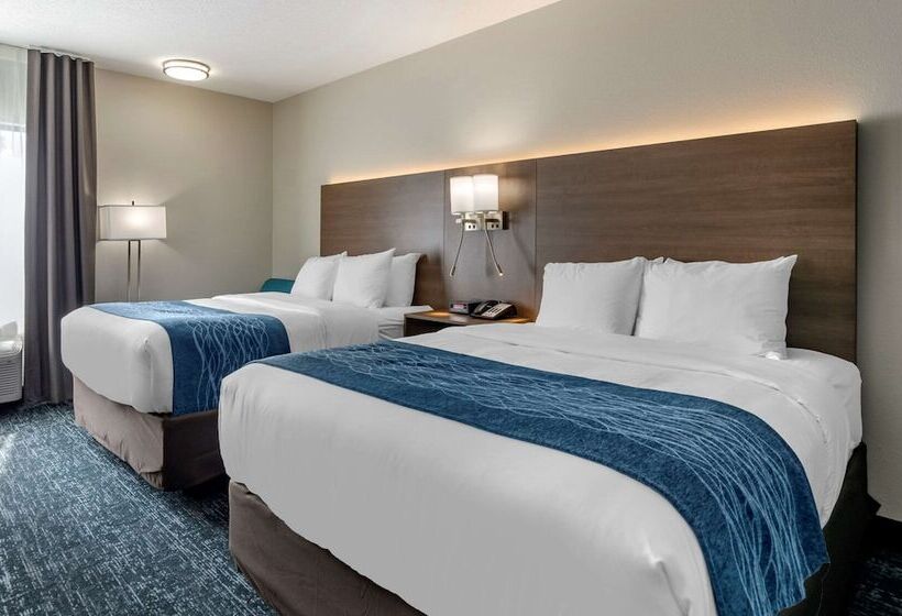 חדר סטנדרט שתי מיטות זוגיות, Comfort Inn & Suites Troutville   Roanoke North   Daleville