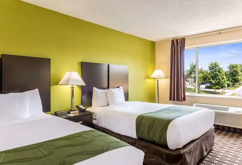 ２ダブルベッドのスタンダードルーム, Quality Inn Huntersville Near Lake Norman