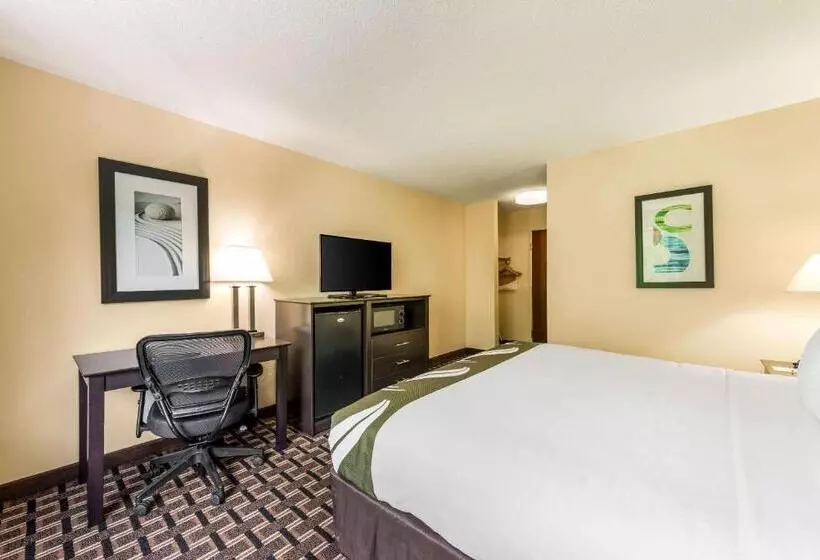 身障者適用キングサイズベッドルーム, Quality Inn Huntersville Near Lake Norman