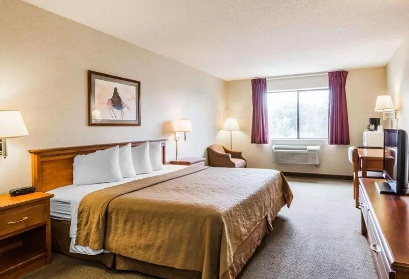 اتاق استاندارد با تخت بزرگ, Quality Inn & Suites Montrose  Black Canyon Area
