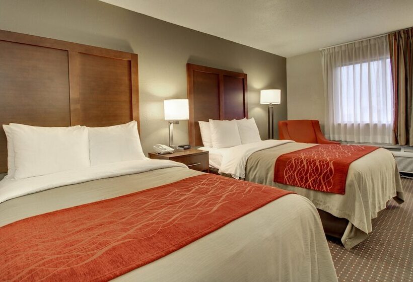 غرفه قياسيه سريرين مزدوجين, Quality Inn Waverly