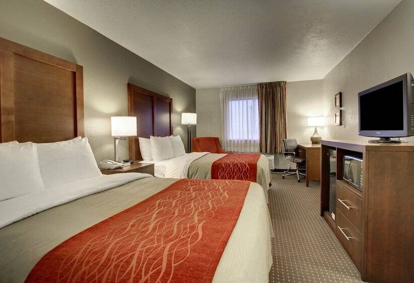 غرفه قياسيه سريرين مزدوجين, Quality Inn Waverly