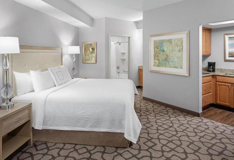 带大床的标准工作室, Residence Inn By Marriott West Orange