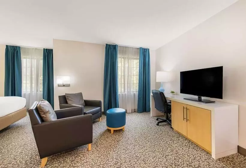 ダブルベッドのスタンダードスタジオ, Sonesta Es Suites Charlotte Arrowood
