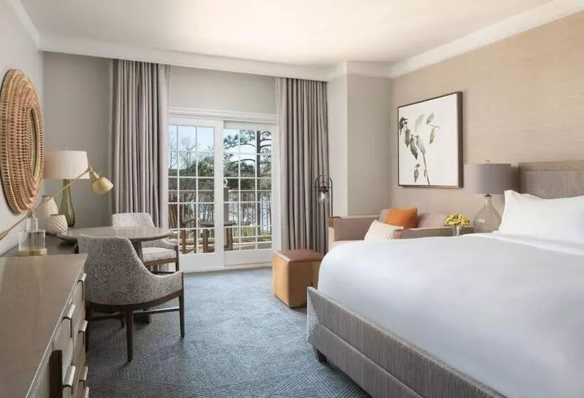 キングサイズベッドのスタンダードルーム, The Ritzcarlton Reynolds, Lake Oconee