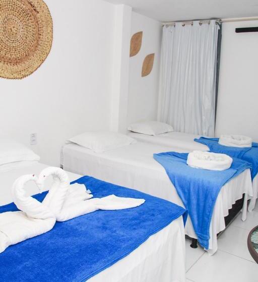 חדר סטנדרט לארבעה, Pousada Sereias De Maragogi