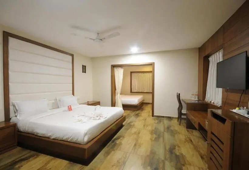 キングサイズベッドのデラックスルーム, Vishal Lords Inn Gir Forest