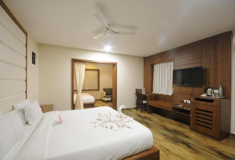 带大床的豪华间, Vishal Lords Inn Gir Forest