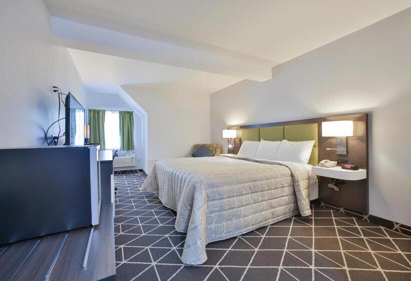 חדר דחוקס עם מיטת קינג, King