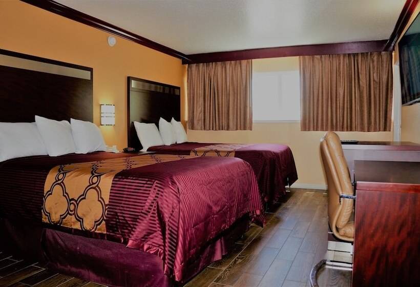 חדר סטנדרט שתי מיטות זוגיות, Americas Deluxe Inn  Marysville