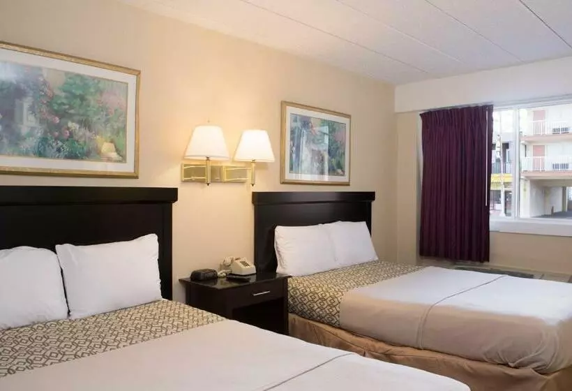 اتاق استاندارد, Atlantic Motor Inn Near Boardwalk