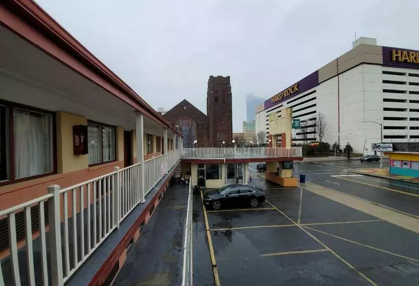 اتاق استاندارد با تخت بزرگ, Atlantic Motor Inn Near Boardwalk