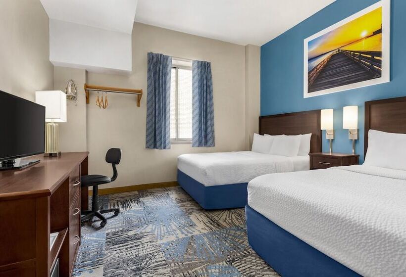 스탠다드 룸 더블 침대 2개, Days Inn By Wyndham Philadelphia Convention Center