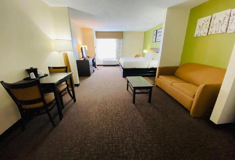 Люкс с гидромассажем, Sleep Inn & Suites Jacksonville Near Camp Lejeune