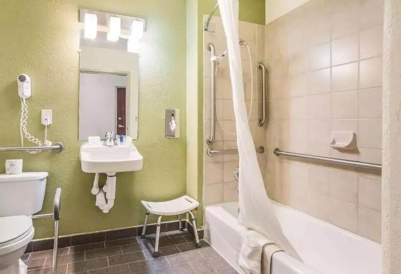 اتاق استاندارد با تخت بزرگ برای معلولان, Sleep Inn & Suites Jacksonville Near Camp Lejeune