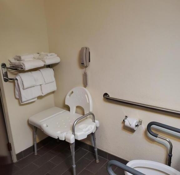 غرفة قياسية سرير كينج لذوى الإحتياجات الخاصة, Sleep Inn & Suites Jacksonville Near Camp Lejeune