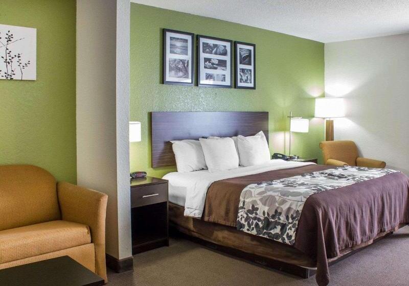 جناح سرير كينج, Sleep Inn & Suites Jacksonville Near Camp Lejeune