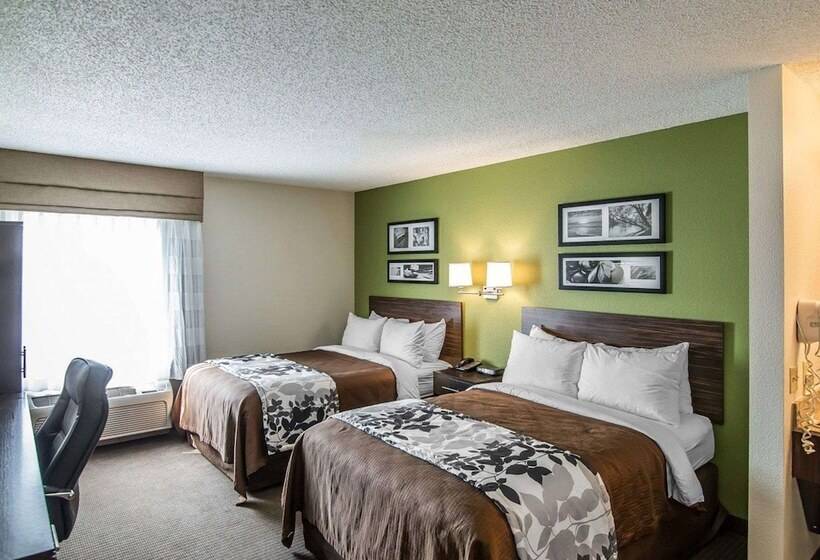 غرفه قياسيه سريرين مزدوجين, Sleep Inn South Joplin