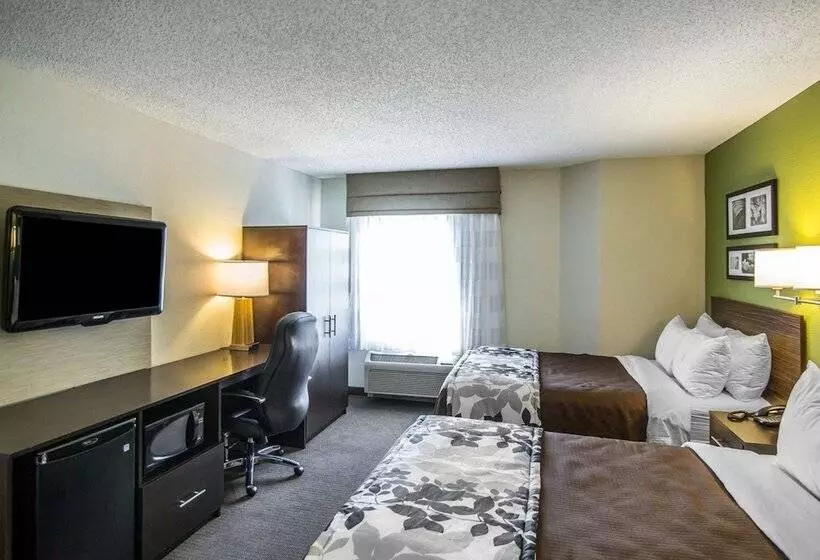 اتاق استاندارد با 2 تخت دوبل, Sleep Inn South Joplin