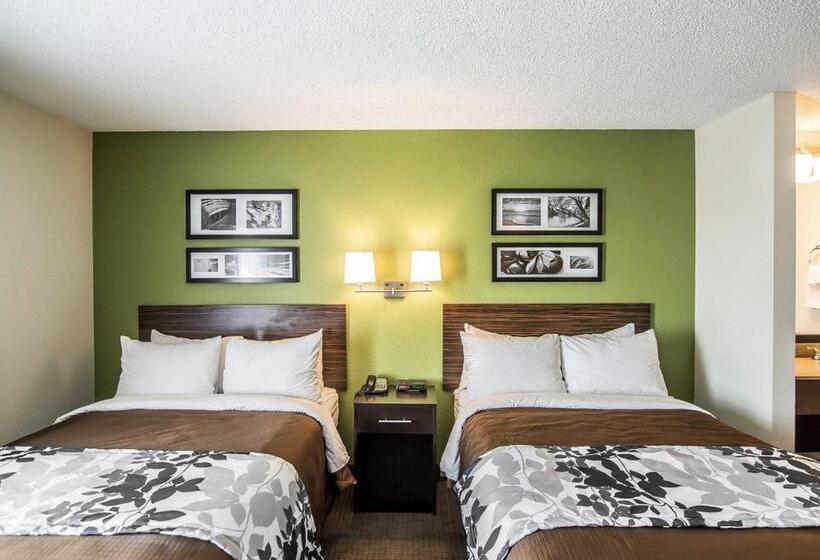 غرفه قياسيه سريرين مزدوجين, Sleep Inn South Joplin