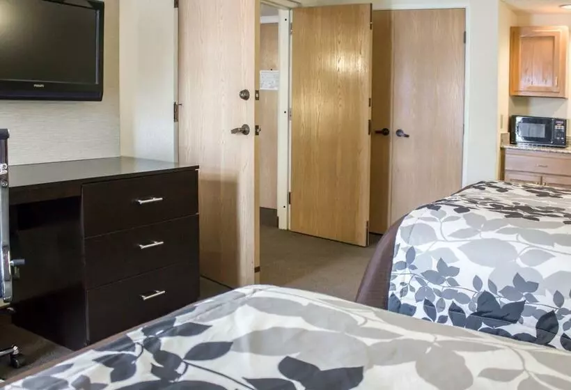 اتاق استاندارد با 2 تخت دوبل, Sleep Inn & Suites Columbus Near State University   Fort Moore Area