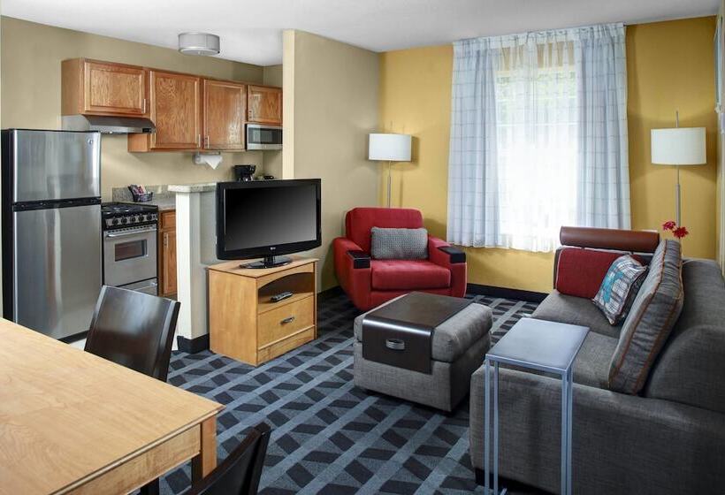 침실 2개 스위트, Towneplace Suites Fresno