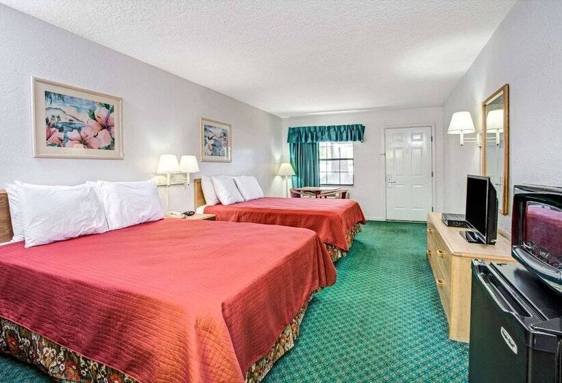 اتاق استاندارد با 2 تخت دوبل, Travelodge By Wyndham Hotel & Cottages St Augustine   Historic