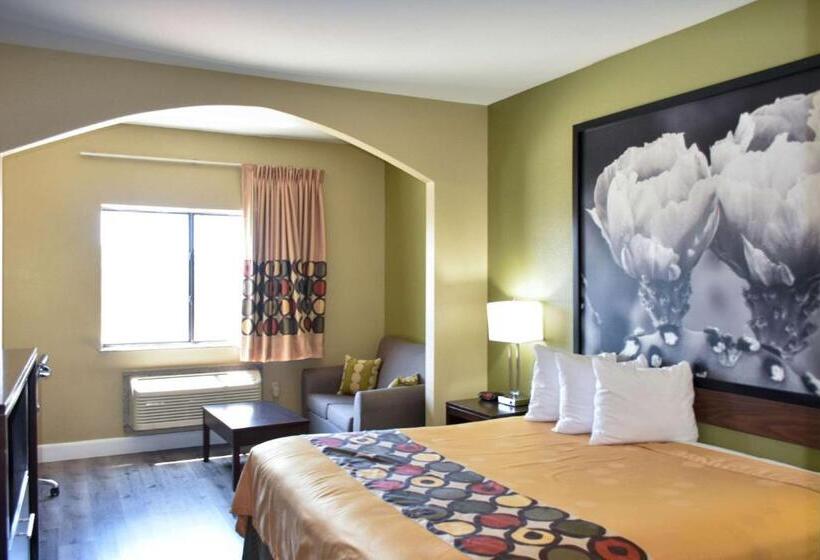 キングサイズベッドのスタンダードルーム, Econo Lodge Beaumont I 10 South