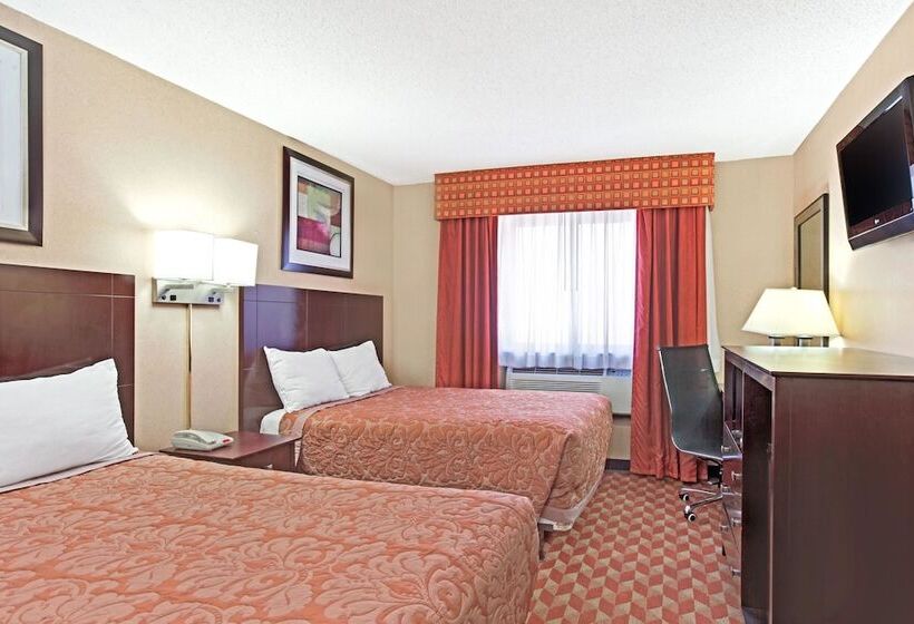 اتاق استاندارد با 2 تخت دوبل, Super 8 By Wyndham Long Island City Lga