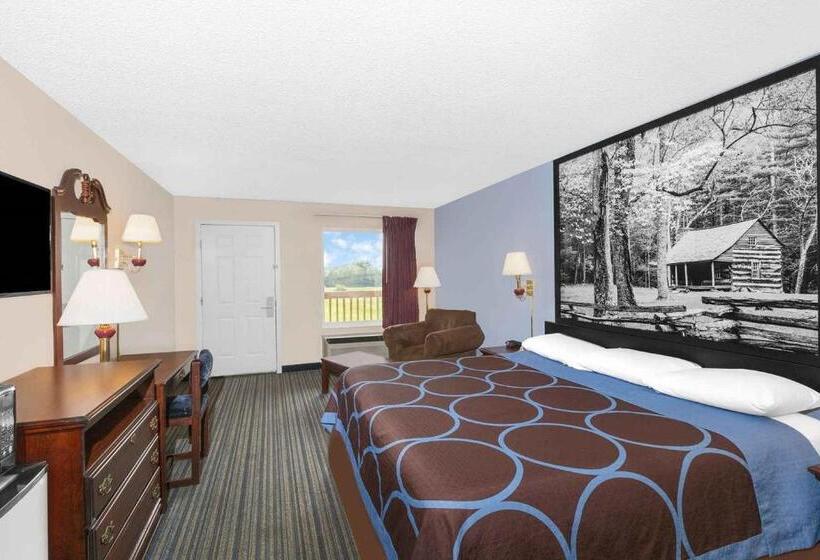 غرفة قياسية سرير كينج لذوى الإحتياجات الخاصة, Super 8 By Wyndham Whiteville