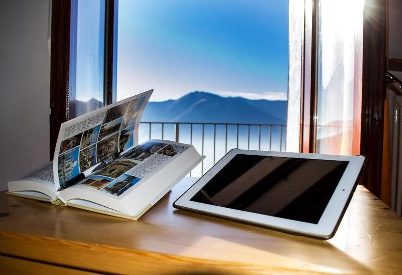 스탠다드 룸 호수 전망, Ristorante Bellavista Con Locanda