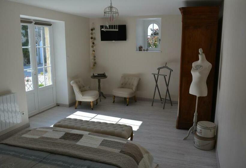 豪华房间, Aux 4 Cornes Chambre D Hotes