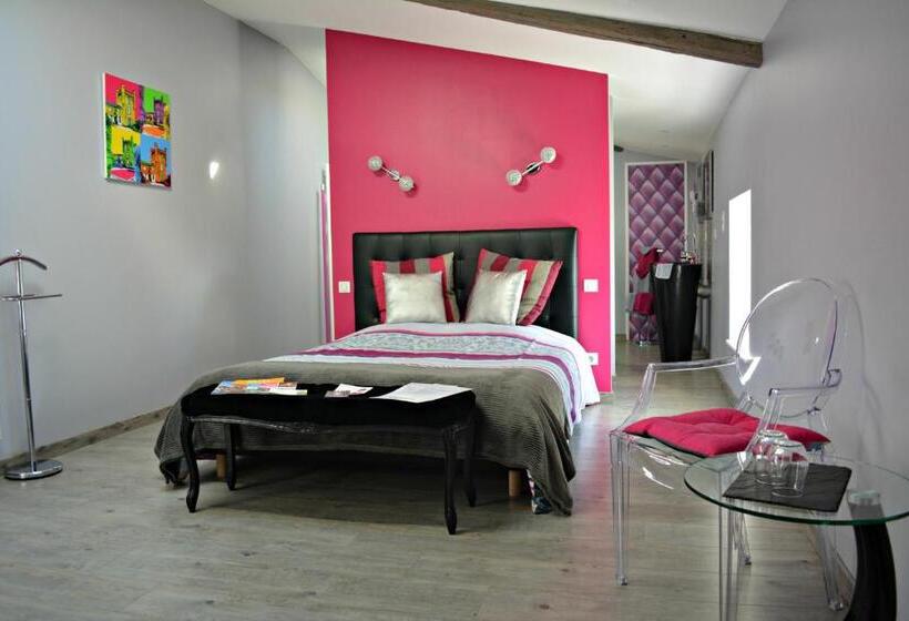 豪华房间, Aux 4 Cornes Chambre D Hotes