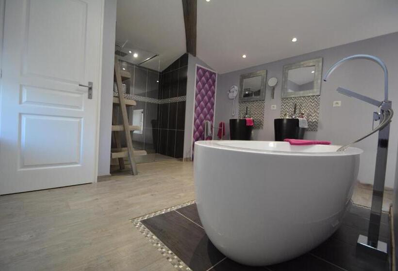 豪华房间, Aux 4 Cornes Chambre D Hotes