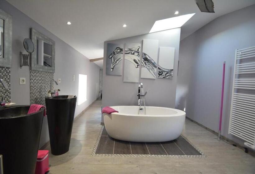 豪华房间, Aux 4 Cornes Chambre D Hotes