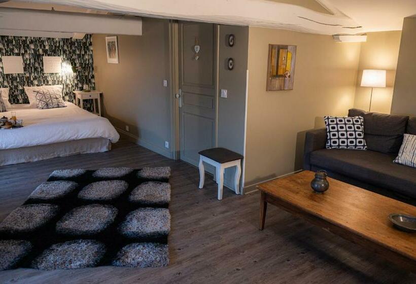 庭の見えるジュニアスイート, La Tillaie Spa Et Sauna