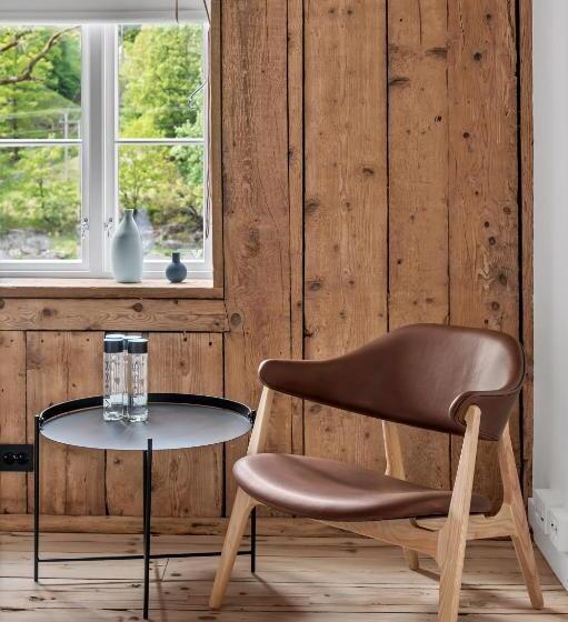 Deluxe room with river view, Boen Gård