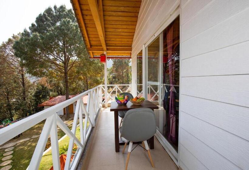 Deluxe Room with Balcony, The Nature S Green Resort, Bhimtal, Nainital