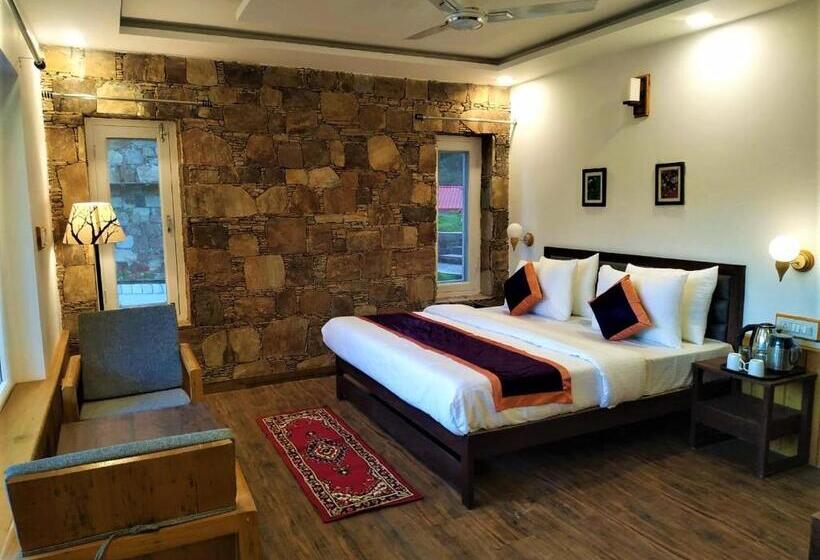 Deluxe Room with Balcony, The Nature S Green Resort, Bhimtal, Nainital