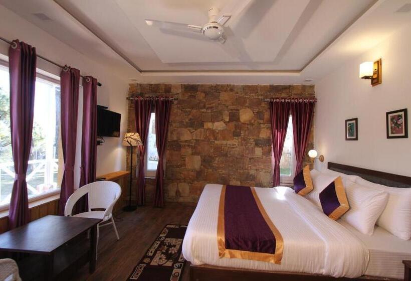 Deluxe Room with Balcony, The Nature S Green Resort, Bhimtal, Nainital