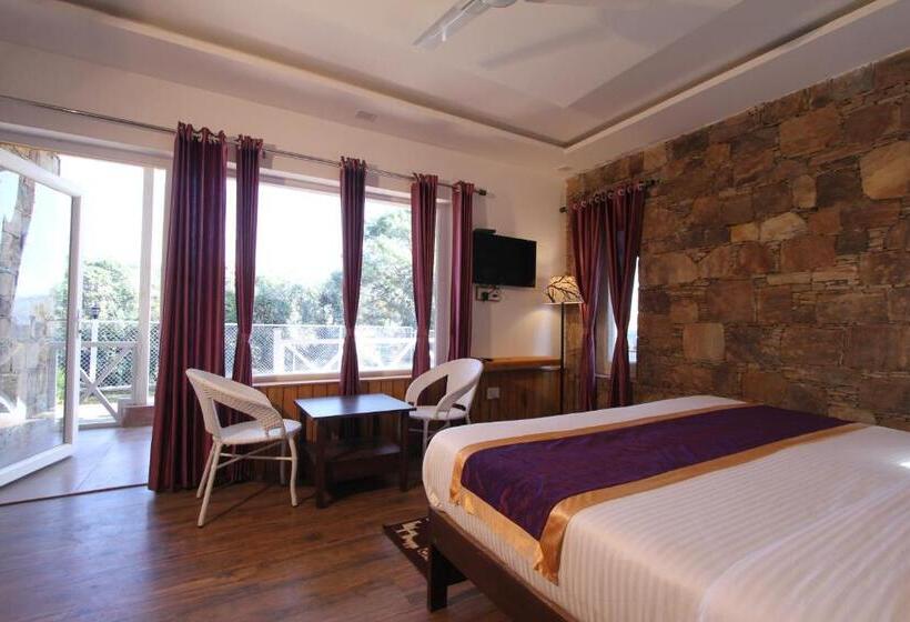 Deluxe Room with Balcony, The Nature S Green Resort, Bhimtal, Nainital