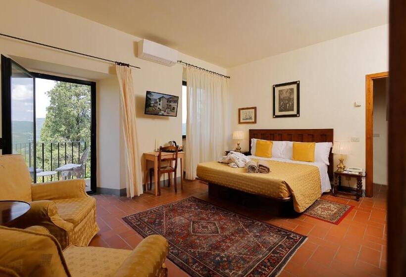 Junior Suite z Balkonem, Relais Vignale & Spa