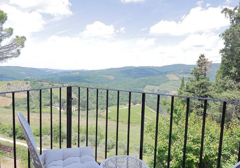 Junior Suite z Balkonem, Relais Vignale & Spa