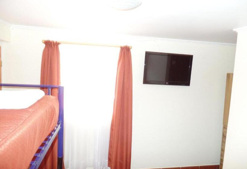 标准三人间, Hostal America